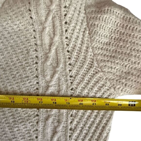 Sincerely Jules Gray Cable Knit Half Zip Up Sweater - Picture 8 of 8